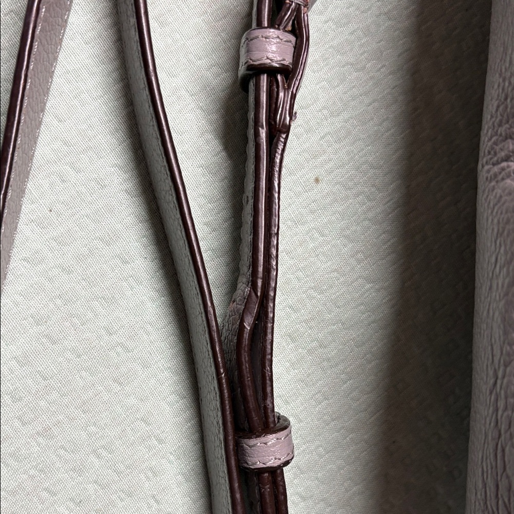 orYANY Dusty Grey Leather Tassel Crossbody Bag - Picture 11 of 11